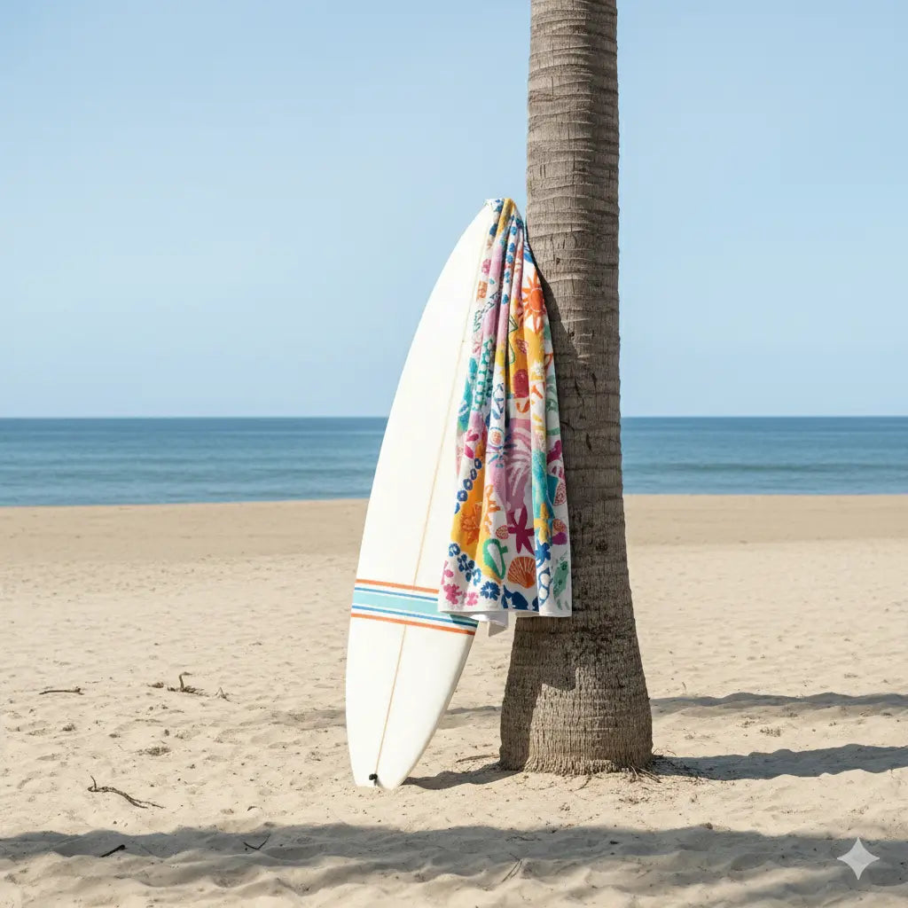 Amalfi Sand Free Beach Towel With Pocket Nomadique