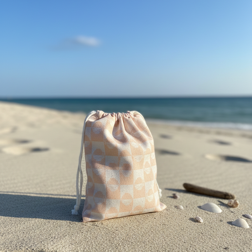 Canggu Sand Free Beach Towel With Pocket