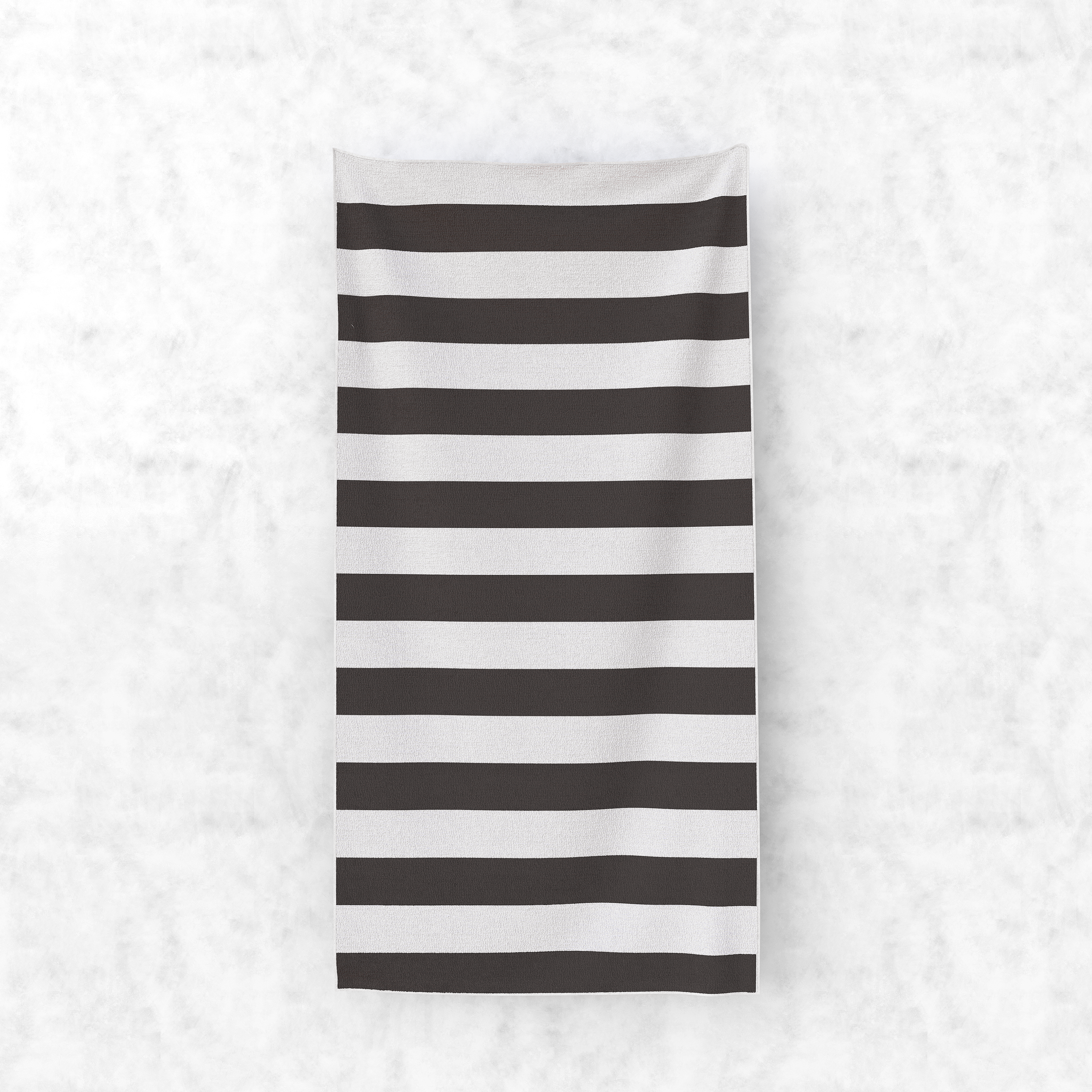 capri black stripe  beach towel nomadique pockets.png
