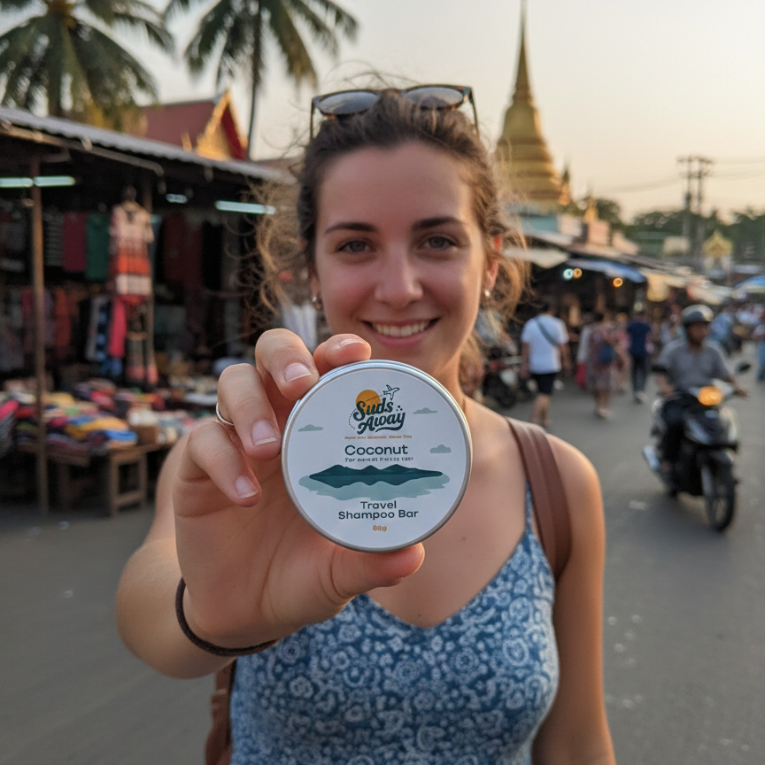 Its TSA-friendly size makes it a must-have travel conditioner and shampoo for all hair types, including curly and color-treated hair.