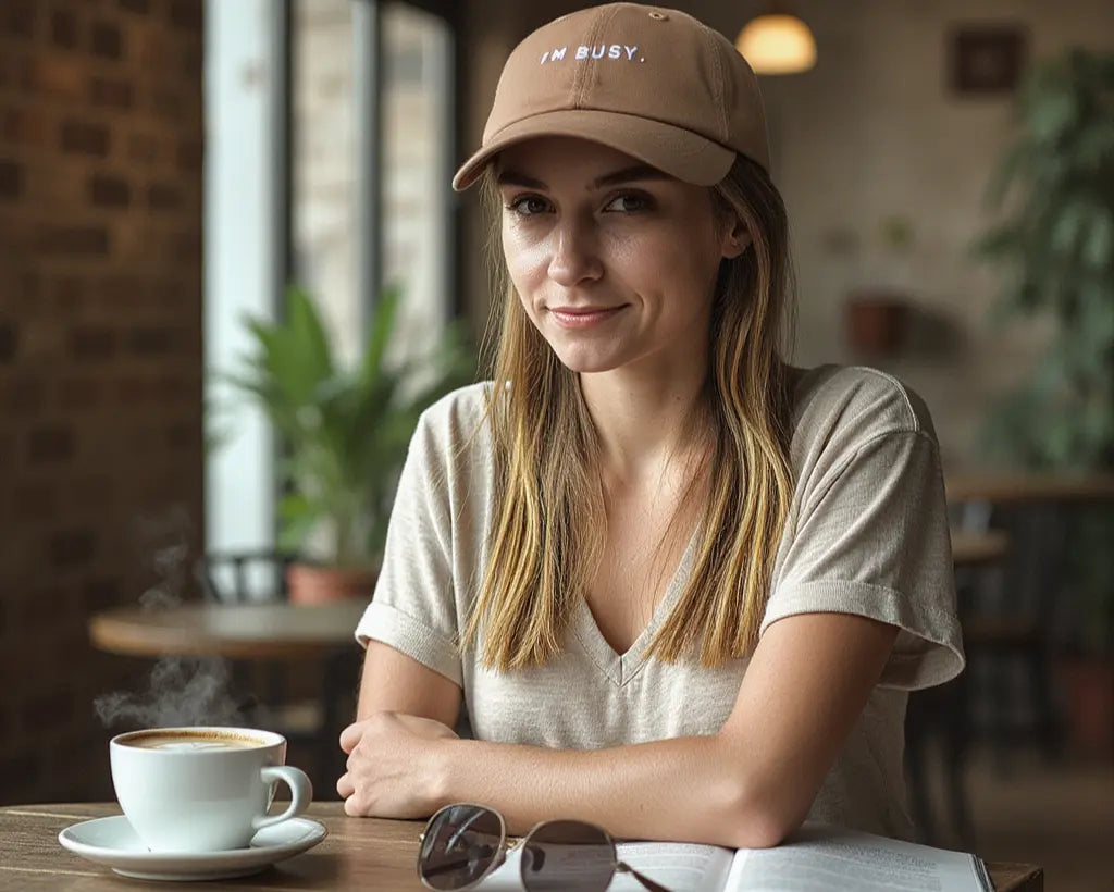 I'm Busy Baseball Cap Nomadique Co