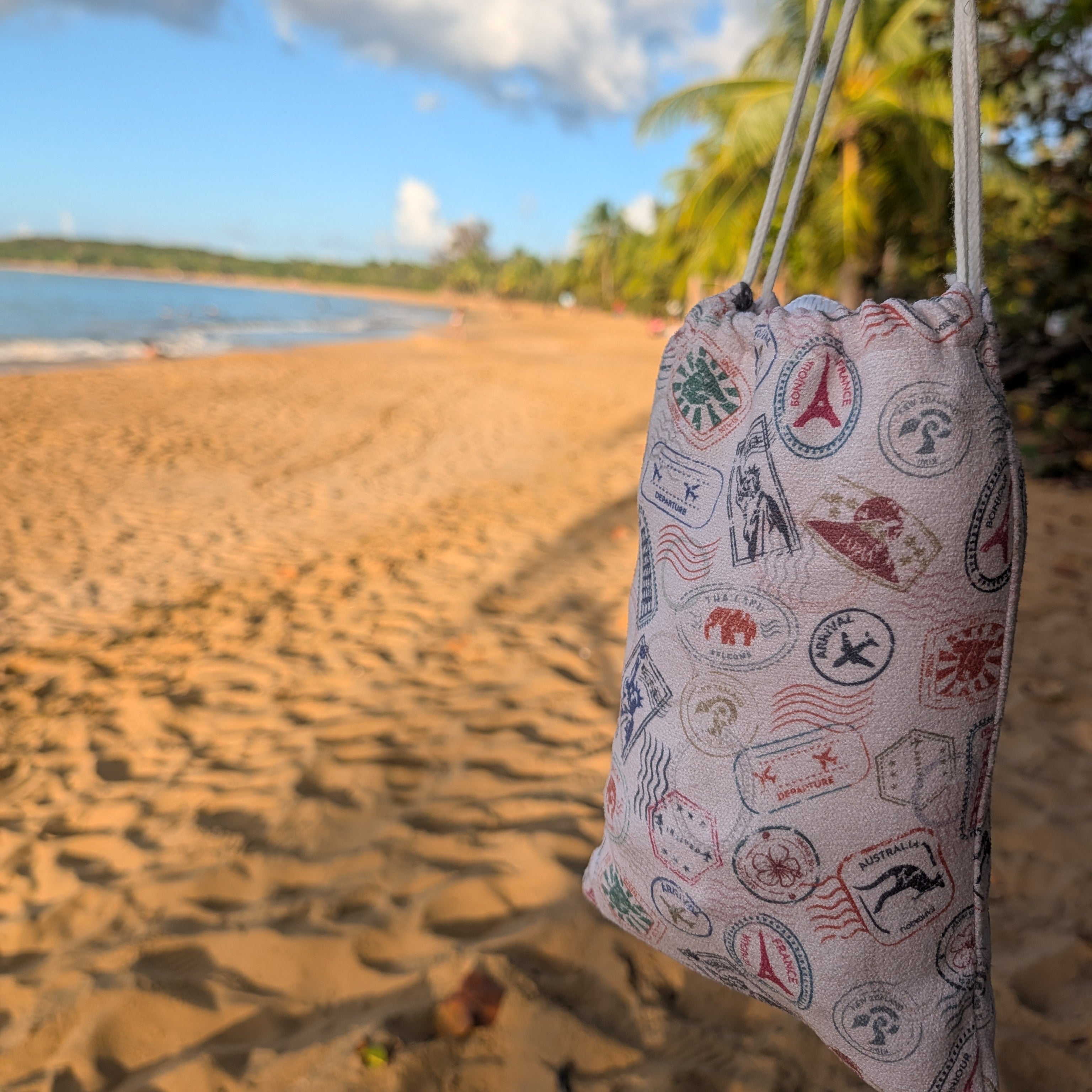 Voyager - Passport Sand Free Beach Towel With Pocket