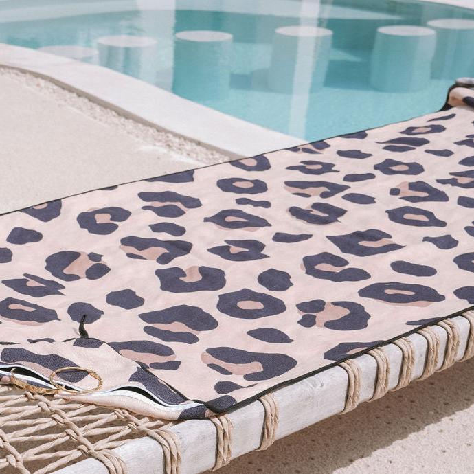 leopard_print_aussie_beach_towel_sand_free_towel_with_pocket